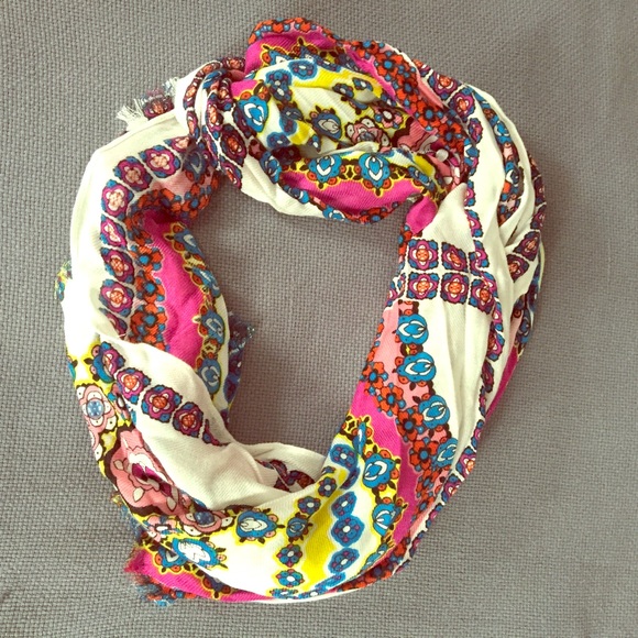INC Multi-Color Long Scarf - Picture 2 of 9